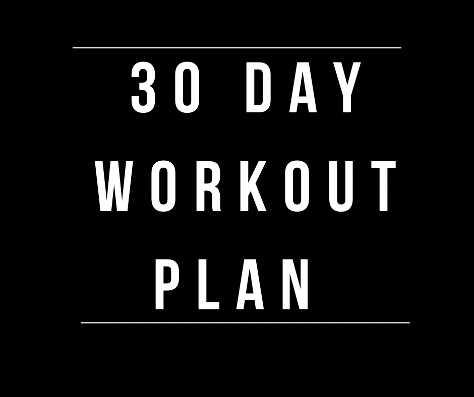 30-Day Workout Plan