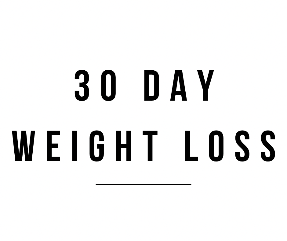 30-Day Weight Loss Meal Plan